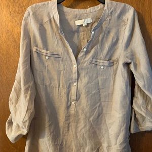 Ann Taylor Loft button down top